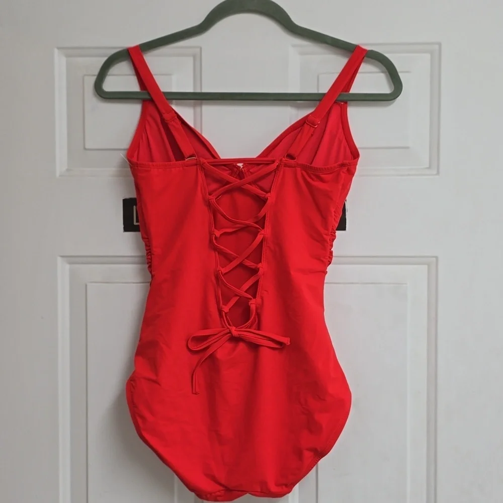 Smart Sculpt Plunge Cutout Swimsuit